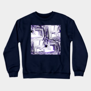 A purple horse Crewneck Sweatshirt